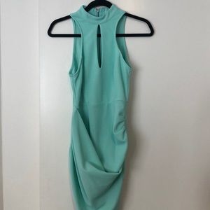 Aqua Blue Cocktail Dress